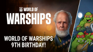 World of Warships 9th Birthday Special Gift Giveaway